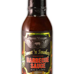 Croix Valley Sweet N Smokey Competition BBQ Sauce