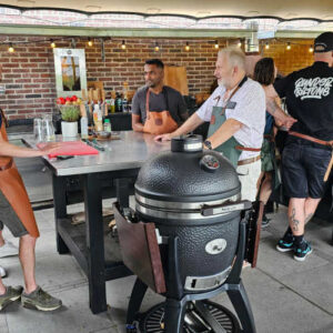 Kamado BASIS BBQ workshop Albert Heijn