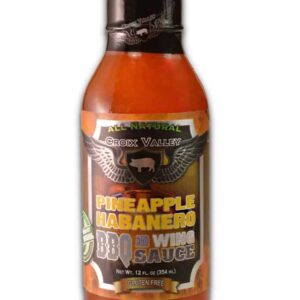 Croix Valley Pineapple Habanero BBQ & Wing Sauce