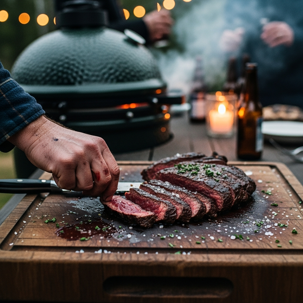 bavette kamado resultaat