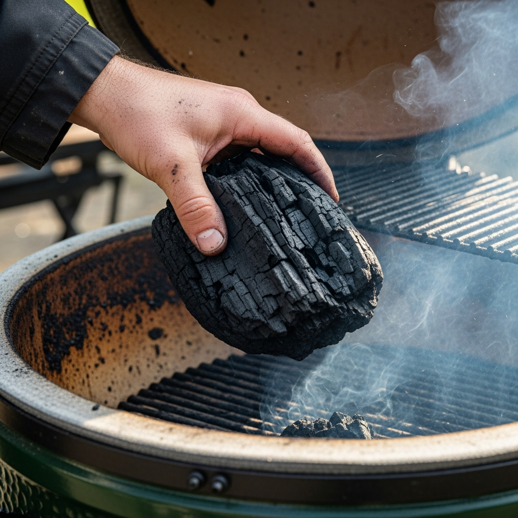 beste houtskool kamado techniek