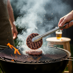 hamburger zelf maken bbq