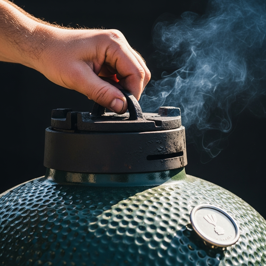 kamado temperatuur regelen ingrediënt