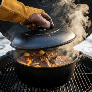 stoofvlees kamado