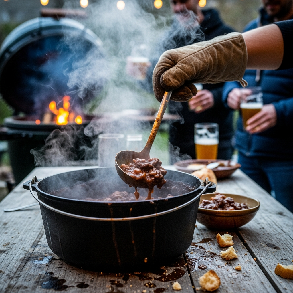 stoofvlees kamado resultaat