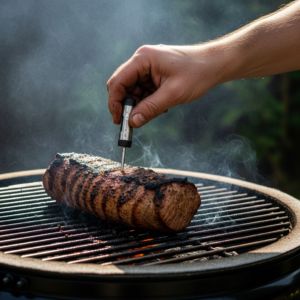 varkenshaas kamado