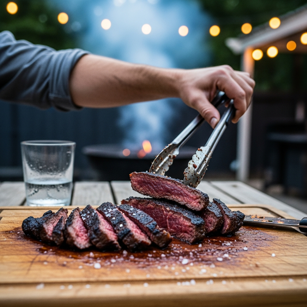 bavette bbq hoe bereiden resultaat