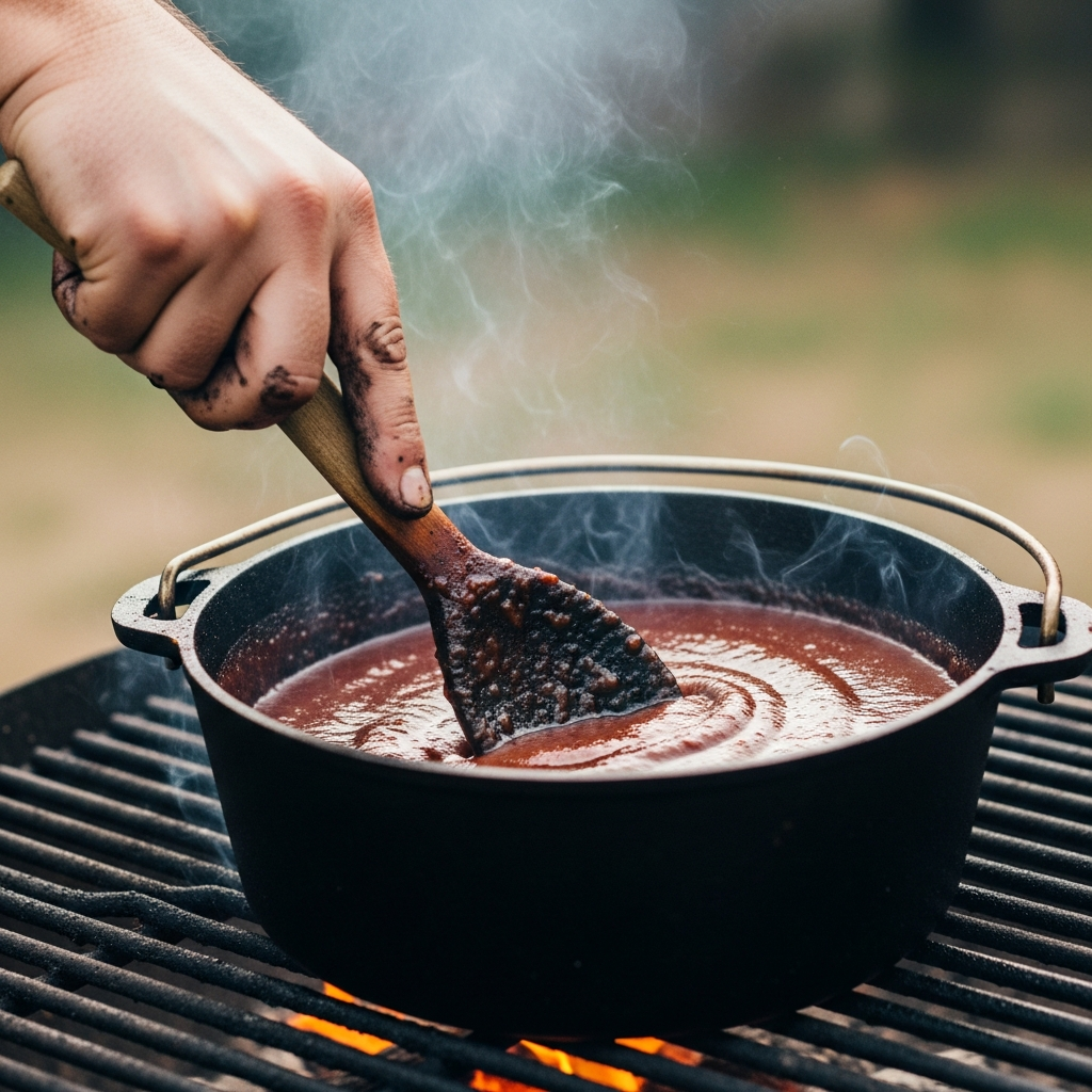 bbq saus maken thuis techniek