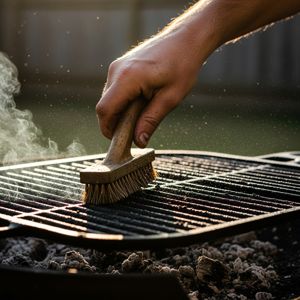 bbq schoonmaken na gebruik ingrediënt