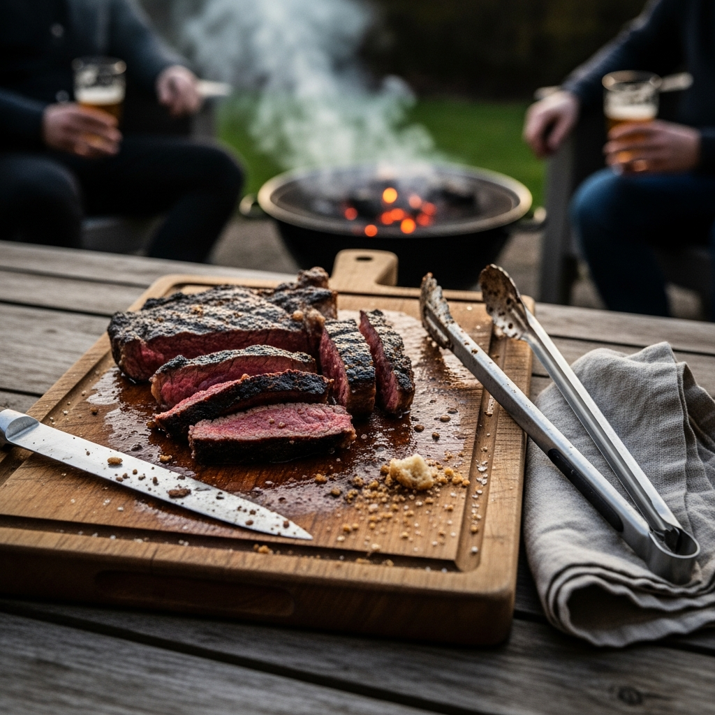 bbq schoonmaken na gebruik resultaat