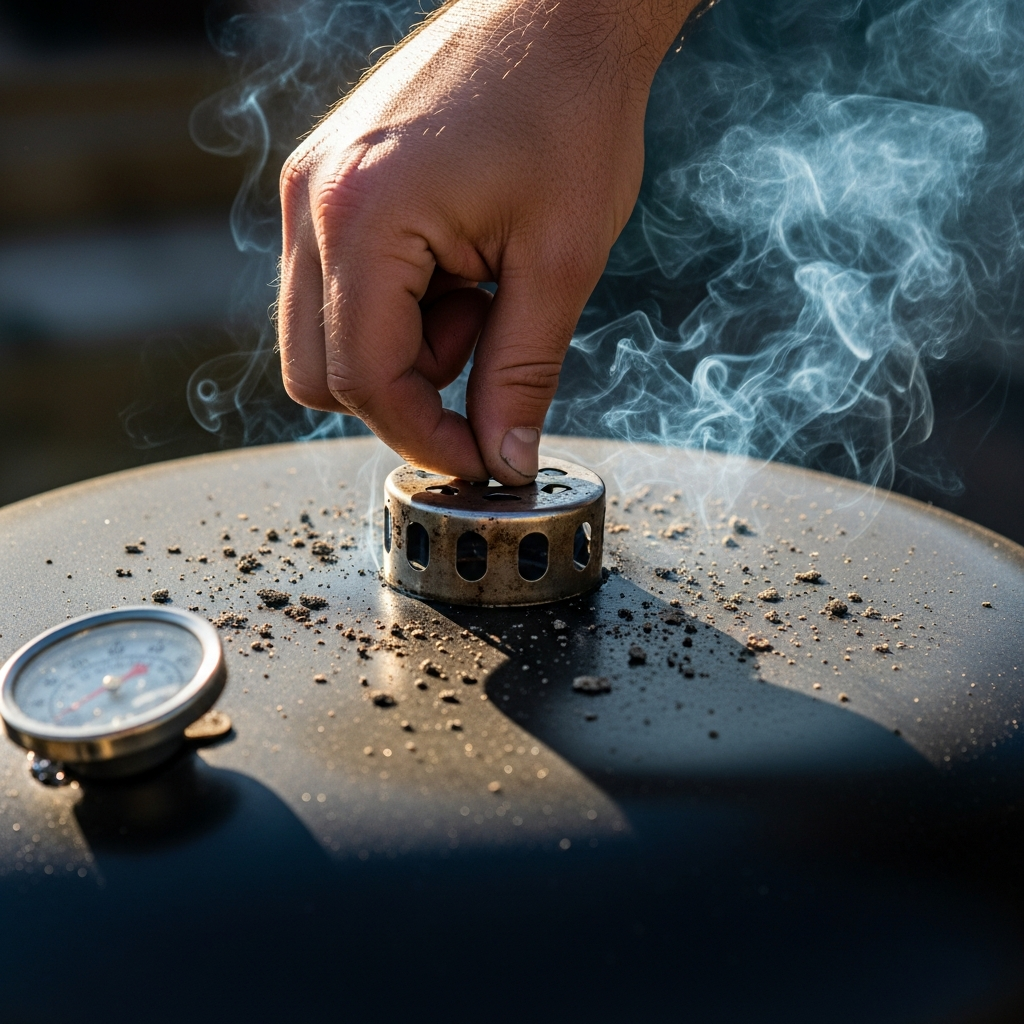 bbq temperatuur instellen ingrediënt