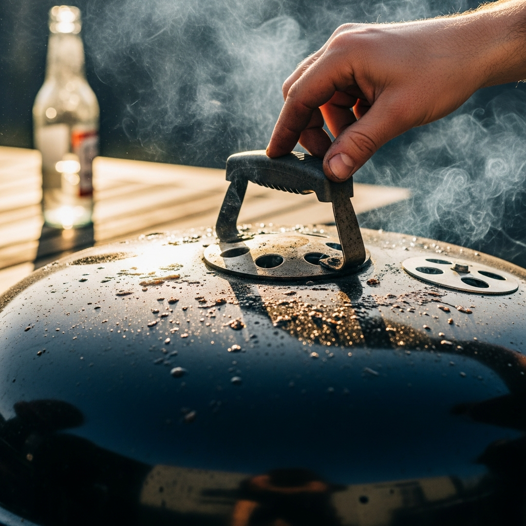 bbq temperatuur instellen