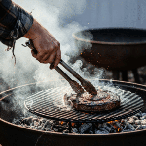 caveman style bbq