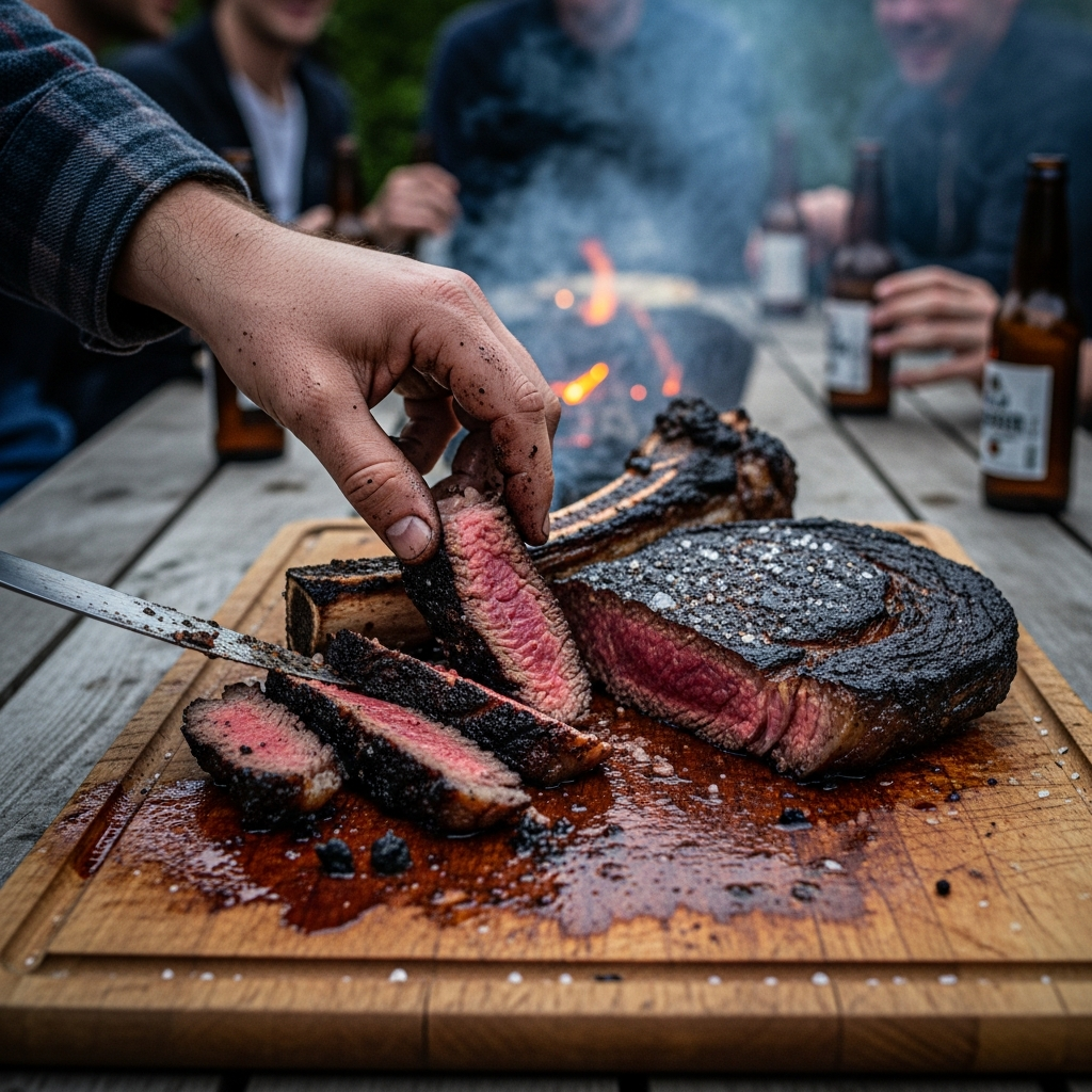 caveman style bbq resultaat