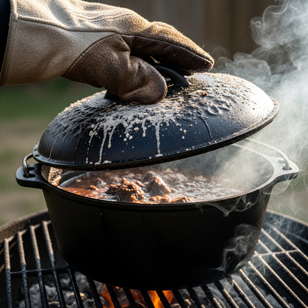 dutch oven bbq gebruiken ingrediënt