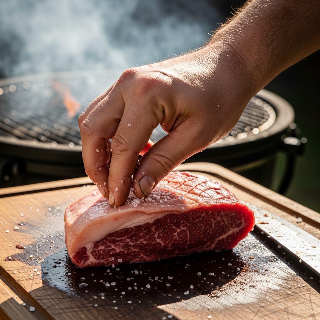 picanha bbq bereiden ingrediënt