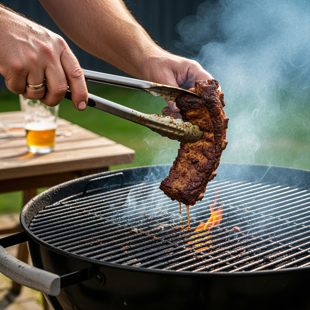 spareribs bbq hoe lang techniek