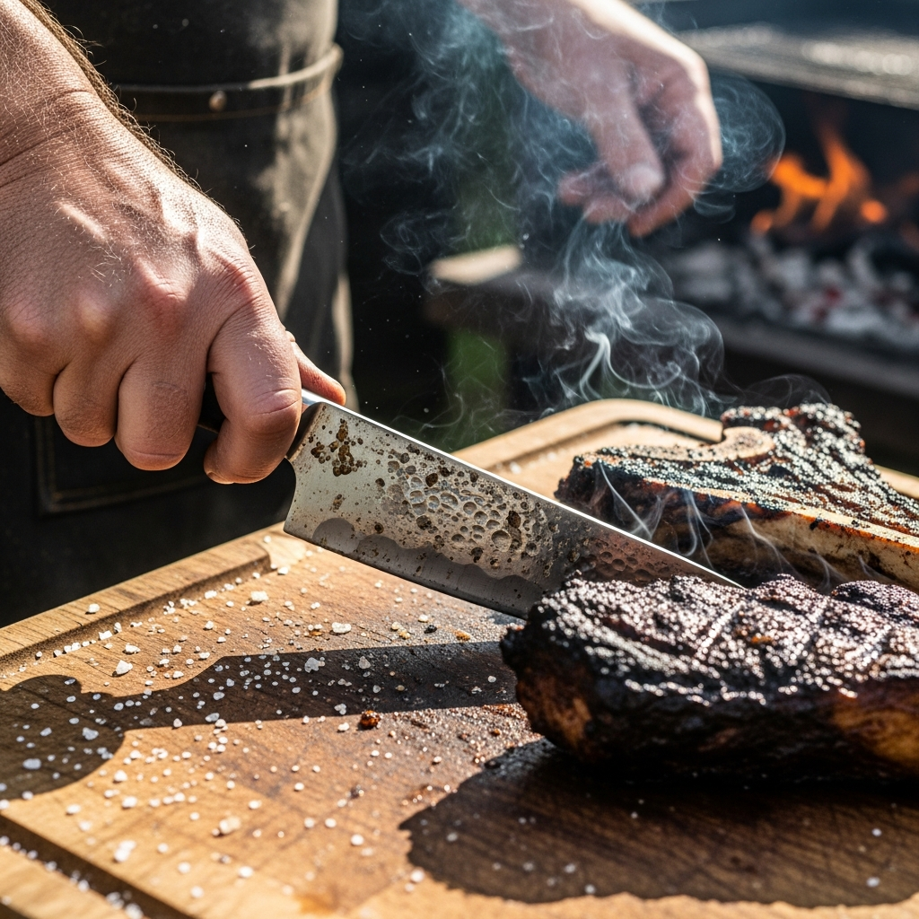 vlees laten rusten na bbq techniek