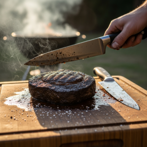 vlees laten rusten na bbq